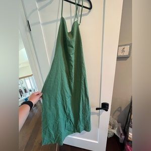 Zara spaghetti strap dress